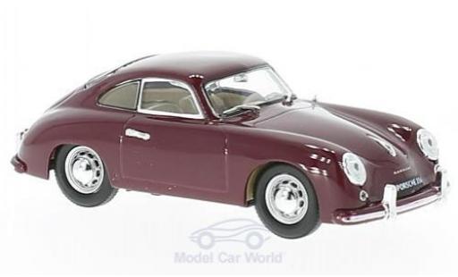 Coche miniatura Porsche 356 1/43 Lucky Die Cast rojo 1952 Porsche 356 1/43 Lucky Die Cast rojo 1952 coche miniatura