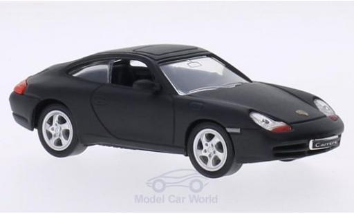 Coche miniatura Porsche 996 1/43 Lucky Die Cast 911 () Carrera matt-negro 1998 ohne Vitrine Porsche 996 1/43 Lucky Die Cast 911 () Carrera matt-negro 1998 ohne Vitrine coche miniatura