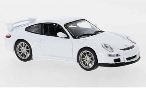 Coche miniatura Porsche 997 GT3 1/43 Lucky Die Cast 911 GT3 () blanco Porsche 997 GT3 1/43 Lucky Die Cast 911 GT3 () blanco coche miniatura