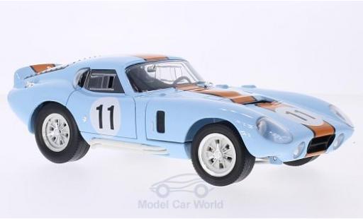 Coche miniatura Shelby Cobra 1/18 Lucky Die Cast Daytona Coupe azul/naranja No.11 1965 Shelby Cobra 1/18 Lucky Die Cast Daytona Coupe azul/naranja No.11 1965 coche miniatura
