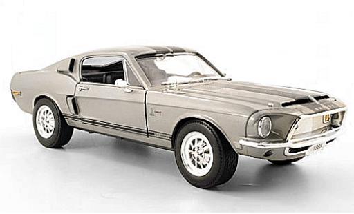 Coche miniatura Shelby GT 1/18 Lucky Die Cast -500 KR gris 1968 Shelby GT 1/18 Lucky Die Cast -500 KR gris 1968 coche miniatura