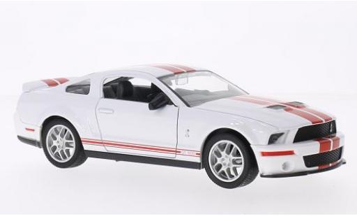 Coche miniatura Shelby GT 500 1/24 Lucky Die Cast weiss 2007 1:24 Shelby GT 500 1/24 Lucky Die Cast weiss 2007 1:24 coche miniatura