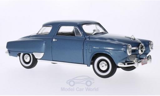 Coche miniatura Studebaker Champion 1/18 Lucky Die Cast metalico azul 1950 Studebaker Champion 1/18 Lucky Die Cast metalico azul 1950 coche miniatura