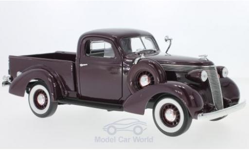 Coche miniatura Studebaker Coupe Express 1/18 Lucky Die Cast Pick Up rojo 1937 Studebaker Coupe Express 1/18 Lucky Die Cast Pick Up rojo 1937 coche miniatura