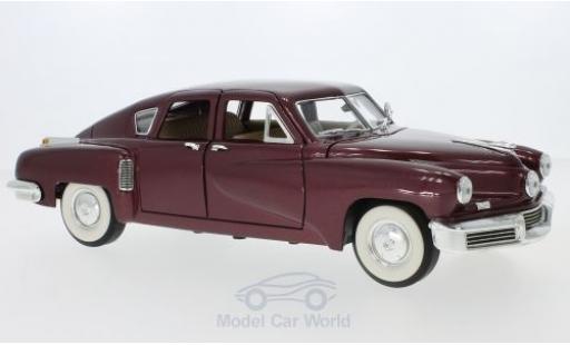 Coche miniatura Tucker Torpedo 1/18 Lucky Die Cast metalico rojo 1948 Tucker Torpedo 1/18 Lucky Die Cast metalico rojo 1948 coche miniatura