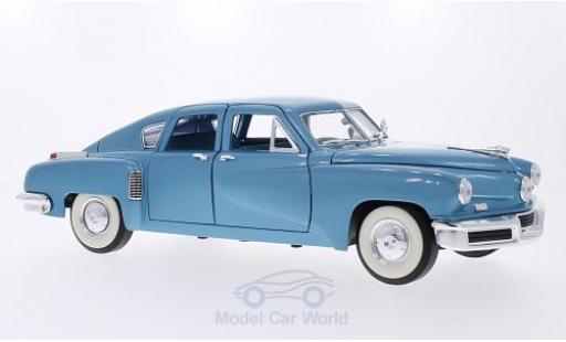 Coche miniatura Tucker Torpedo 1/18 Lucky Die Cast metalico azul 1948 Tucker Torpedo 1/18 Lucky Die Cast metalico azul 1948 coche miniatura