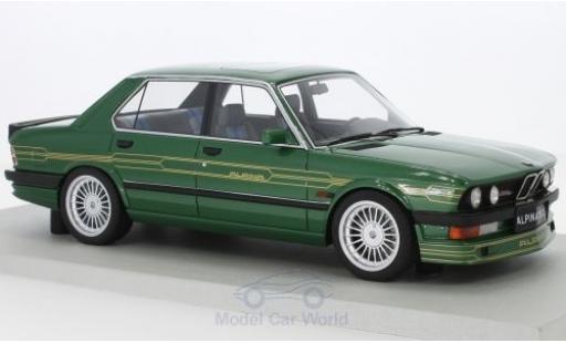 Coche miniatura Bmw Alpina 1/18 Lucky Step Models B10 3.5 metalico verde Bmw Alpina 1/18 Lucky Step Models B10 3.5 metalico verde coche miniatura