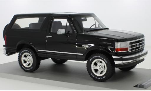 Coche miniatura Ford Bronco 1/18 Lucky Step Models negro 1992 Ford Bronco 1/18 Lucky Step Models negro 1992 coche miniatura