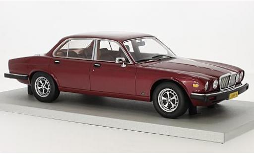 Coche miniatura Jaguar XJ 1/18 Lucky Step Models 6 metalico rojo 1982 Jaguar XJ 1/18 Lucky Step Models 6 metalico rojo 1982 coche miniatura