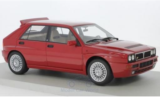 Lancia Delta 1/18 Lucky Step Models Integrale rojo Red Dealers Edition coche miniatura
