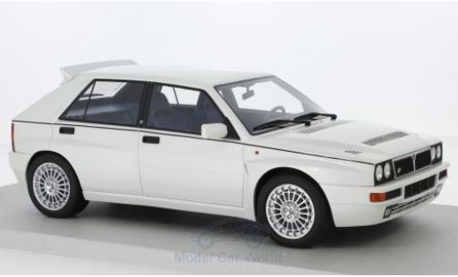 Lancia Delta 1/18 Lucky Step Models Integrale Evo II metalico blanco coche miniatura