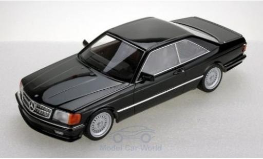 Coche miniatura Mercedes 560 1/18 Lucky Step Models SEC (C126) Lorinser negro 1987 Mercedes 560 1/18 Lucky Step Models SEC (C126) Lorinser negro 1987 coche miniatura