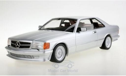 Coche miniatura Mercedes 560 1/18 Lucky Step Models SEC (C126) Lorinser gris 1987 Mercedes 560 1/18 Lucky Step Models SEC (C126) Lorinser gris 1987 coche miniatura