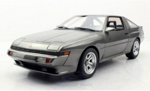 Coche miniatura Mitsubishi Starion 1/18 Lucky Step Models metalico gris 1987 Mitsubishi Starion 1/18 Lucky Step Models metalico gris 1987 coche miniatura
