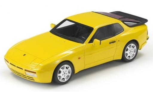 Coche miniatura Porsche 944 1/18 Lucky Step Models Turbo S amarillo Porsche 944 1/18 Lucky Step Models Turbo S amarillo coche miniatura