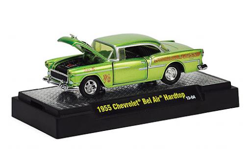 Coche miniatura Chevrolet Bel Air 1/64 M2 Machines Hardtop Tuning metalico verde 1955 Capot et les portes avec fonction in PC-Box Wild Cards Chevrolet Bel Air 1/64 M2 Machines Hardtop Tuning metalico verde 1955 Capot et les portes avec fonction in PC-Box Wild Cards coche miniatura