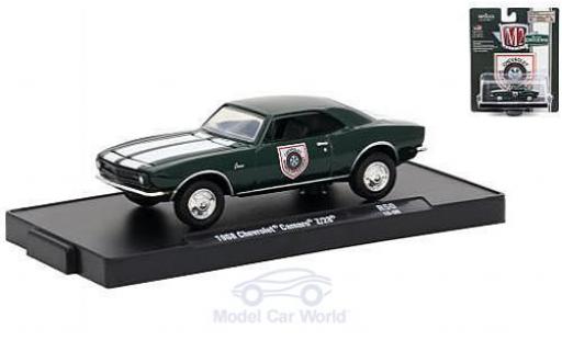 Chevrolet Camaro Z28 1/64 M2 Machines Z/28 verde/blanco Sports Department 1968 coche miniatura