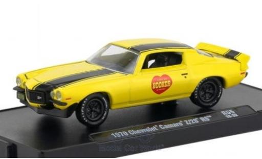 Coche miniatura Chevrolet Camaro 1/64 M2 Machines Z/28 RS amarillo/negro 1970 Chevrolet Camaro 1/64 M2 Machines Z/28 RS amarillo/negro 1970 coche miniatura