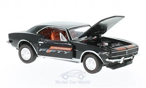 Chevrolet Camaro RS 1/64 M2 Machines Z/28 RS negro/naranja 1967 Fifty Years coche miniatura