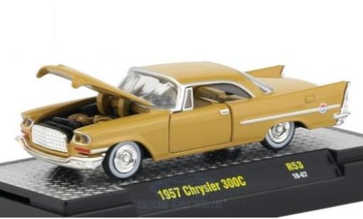 Coche miniatura Chrysler 300C 1/18 M2 Machines beige 1957 Chrysler 300C 1/18 M2 Machines beige 1957 coche miniatura