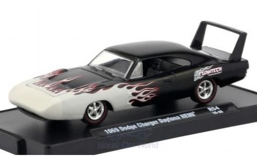 Coche miniatura Dodge Charger Daytona 1/64 M2 Machines Daytona HEMI negro/Dekor 1969 Dodge Charger Daytona 1/64 M2 Machines Daytona HEMI negro/Dekor 1969 coche miniatura