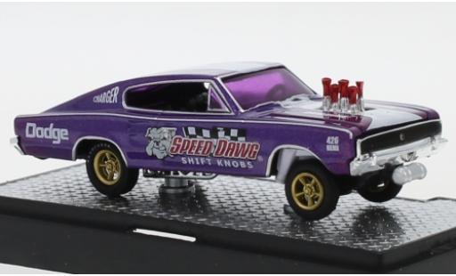 Coche miniatura Dodge Charger 1/64 M2 Machines Gasser Speed Dawg 1966 Dodge Charger 1/64 M2 Machines Gasser Speed Dawg 1966 coche miniatura