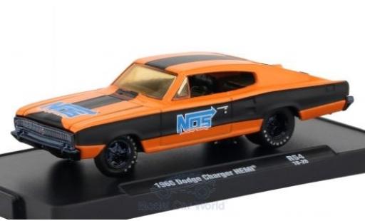 Coche miniatura Dodge Charger 1966 1/64 M2 Machines HEMI naranja/matt-negro 1966 Dodge Charger 1966 1/64 M2 Machines HEMI naranja/matt-negro 1966 coche miniatura
