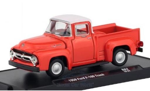 Coche miniatura Ford F-1 1/64 M2 Machines 00 Truck rojo/blanco 1956 Ford F-1 1/64 M2 Machines 00 Truck rojo/blanco 1956 coche miniatura