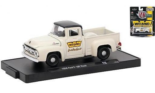 Coche miniatura Ford F-1 1/64 M2 Machines 00 Truck blanco/negro Weiand 1956 Ford F-1 1/64 M2 Machines 00 Truck blanco/negro Weiand 1956 coche miniatura