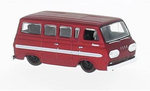 Ford Falcon 1/64 M2 Machines Club Wagon rojo 1965 coche miniatura