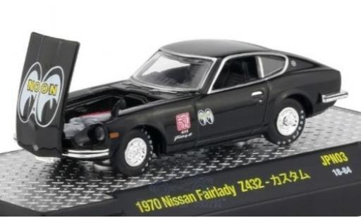 Coche miniatura Nissan Fairlady Z 1/64 M2 Machines 432 negro 1970 Nissan Fairlady Z 1/64 M2 Machines 432 negro 1970 coche miniatura