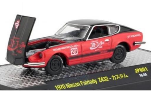 Nissan Fairlady Z Z432 1/64 M2 Machines 432 negro/rojo Coca Cola 1970 coche miniatura