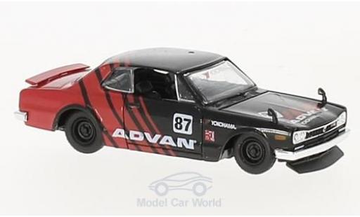 Nissan Skyline 1/64 M2 Machines GT-R No.87 Advan 1971 coche miniatura