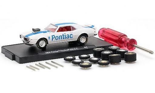 Coche miniatura Pontiac Firebird 1/64 M2 Machines 400 H.O. blanco/azul 1968 y compris les 12 Roues de remplacement 6 axas et 1 Schraubenzieher voiture-Wheels Release 06 Pontiac Firebird 1/64 M2 Machines 400 H.O. blanco/azul 1968 y compris les 12 Roues de remplacement 6 axas et 1 Schraubenzieher voiture-Wheels Release 06 coche miniatura