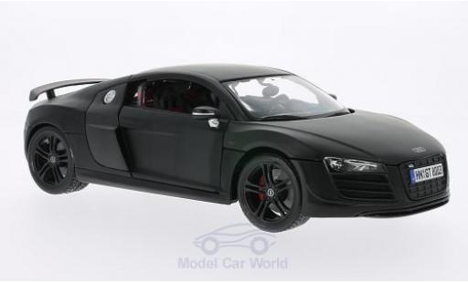 Audi R8 1/18 Maisto GT3 matt-negro coche miniatura