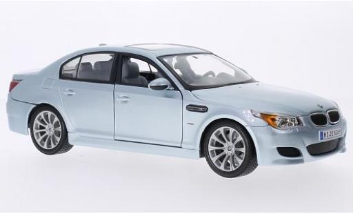 Coche miniatura Bmw M5 1/18 Maisto (E60) metalico azul Bmw M5 1/18 Maisto (E60) metalico azul coche miniatura