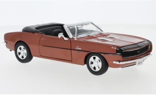 Coche miniatura Chevrolet Camaro 1/24 Maisto SS 396 Convertible metalico bronze 1968 Chevrolet Camaro 1/24 Maisto SS 396 Convertible metalico bronze 1968 coche miniatura