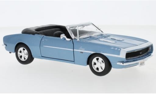 Coche miniatura Chevrolet Camaro 1/24 Maisto SS 396 Convertible metalico azul 1968 Chevrolet Camaro 1/24 Maisto SS 396 Convertible metalico azul 1968 coche miniatura