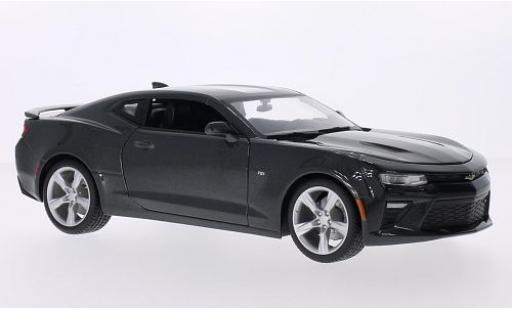 Chevrolet Camaro 1/18 Maisto SS metalico gris 2016 coche miniatura