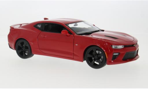 Chevrolet Camaro 1/18 Maisto SS rojo 2016 1:18 coche miniatura