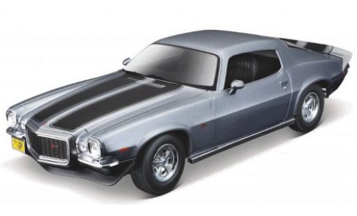 Chevrolet Camaro 1/18 Maisto Z28 gris/negro 1971 coche miniatura
