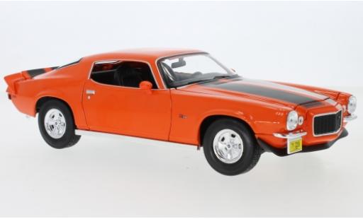 Coche miniatura Chevrolet Camaro 1/18 Maisto Z28 naranja/negro 1971 Chevrolet Camaro 1/18 Maisto Z28 naranja/negro 1971 coche miniatura