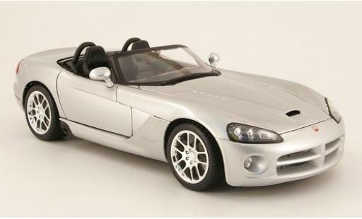 Coche miniatura Dodge Viper 1/18 Maisto SRT-10 gris 2003 sans Vitrine Dodge Viper 1/18 Maisto SRT-10 gris 2003 sans Vitrine coche miniatura
