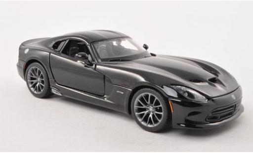 Coche miniatura Dodge Viper 1/24 Maisto SRT GTS negro 2013 Dodge Viper 1/24 Maisto SRT GTS negro 2013 coche miniatura