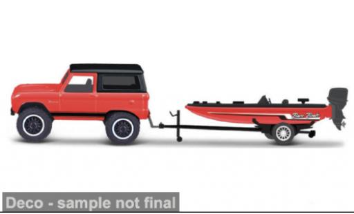 Coche miniatura Ford Bronco 1/64 Maisto rojo 1966 1:64 Ford Bronco 1/64 Maisto rojo 1966 1:64 coche miniatura