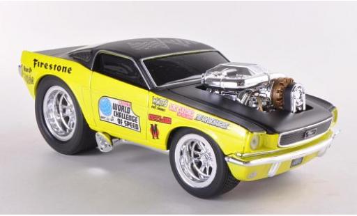 Coche miniatura Ford Mustang 1/24 Maisto GT amarillo/negro 1966 Ford Mustang 1/24 Maisto GT amarillo/negro 1966 coche miniatura