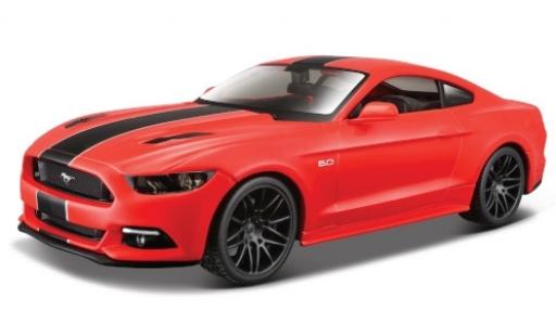 Ford Mustang 1/24 Maisto GT rojo/negro 2015 coche miniatura
