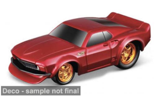 Coche miniatura Ford Mustang 1/64 Maisto rojo 1969 1:64 Ford Mustang 1/64 Maisto rojo 1969 1:64 coche miniatura