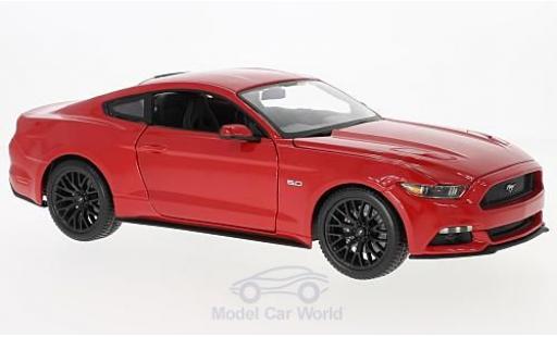 Ford Mustang 1/18 Maisto rojo 2015 coche miniatura