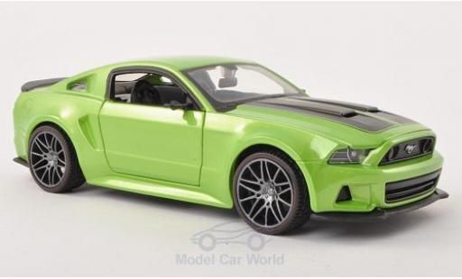 Coche miniatura Ford Mustang 1/24 Maisto Street Racer metalico verde/matt-negro 2014 Ford Mustang 1/24 Maisto Street Racer metalico verde/matt-negro 2014 coche miniatura